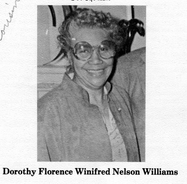 Dorothy Florence Nelson-Walker (daughter-in-law of Narcissus Guy-Walker)
