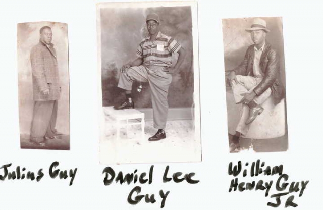 Julius Guy, Daniel Lee Guy, William Henry Guy Jr.