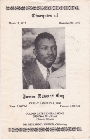 James Earl Guy Sr. (1917-1979)