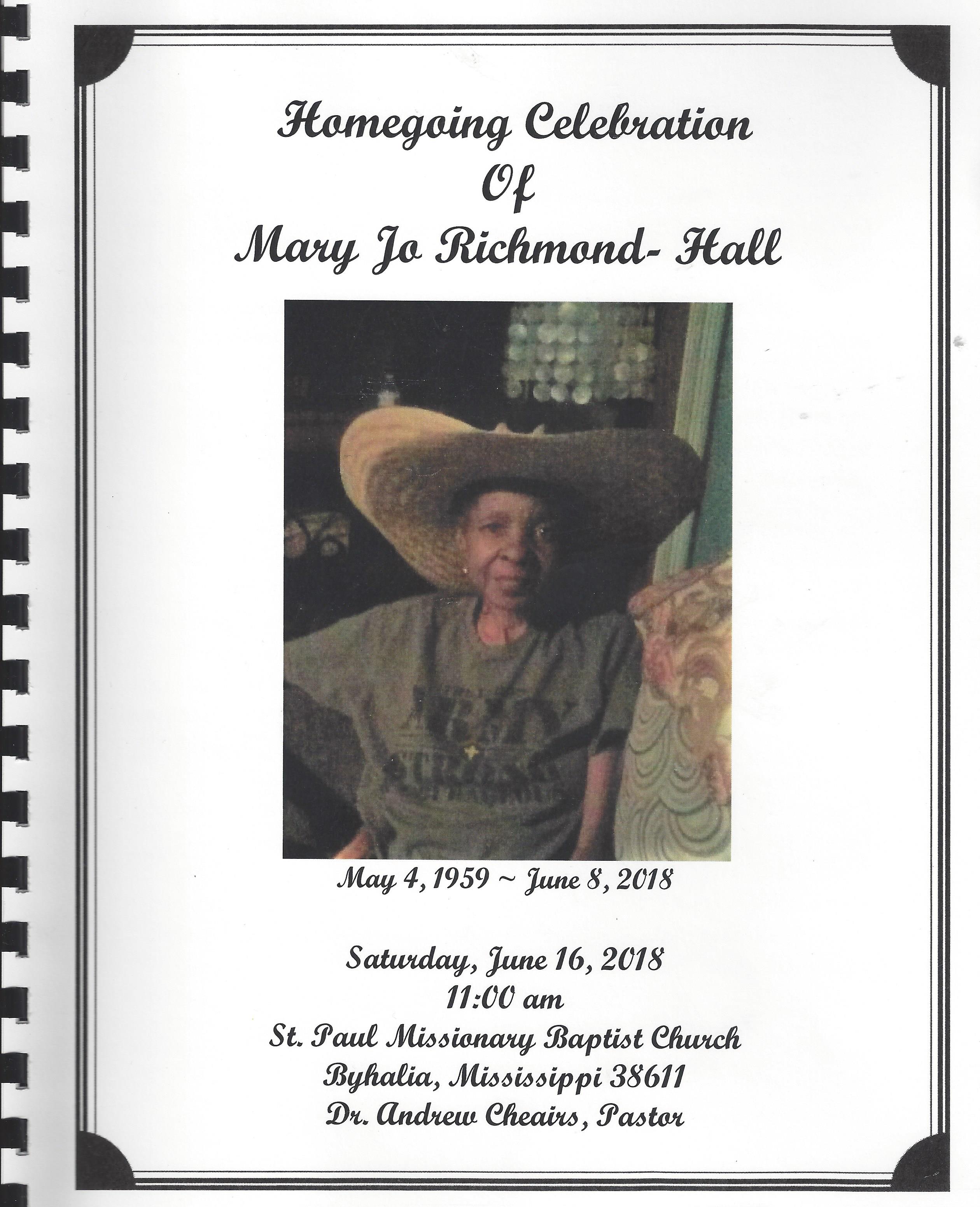 Mary Jo Richmond-Hall