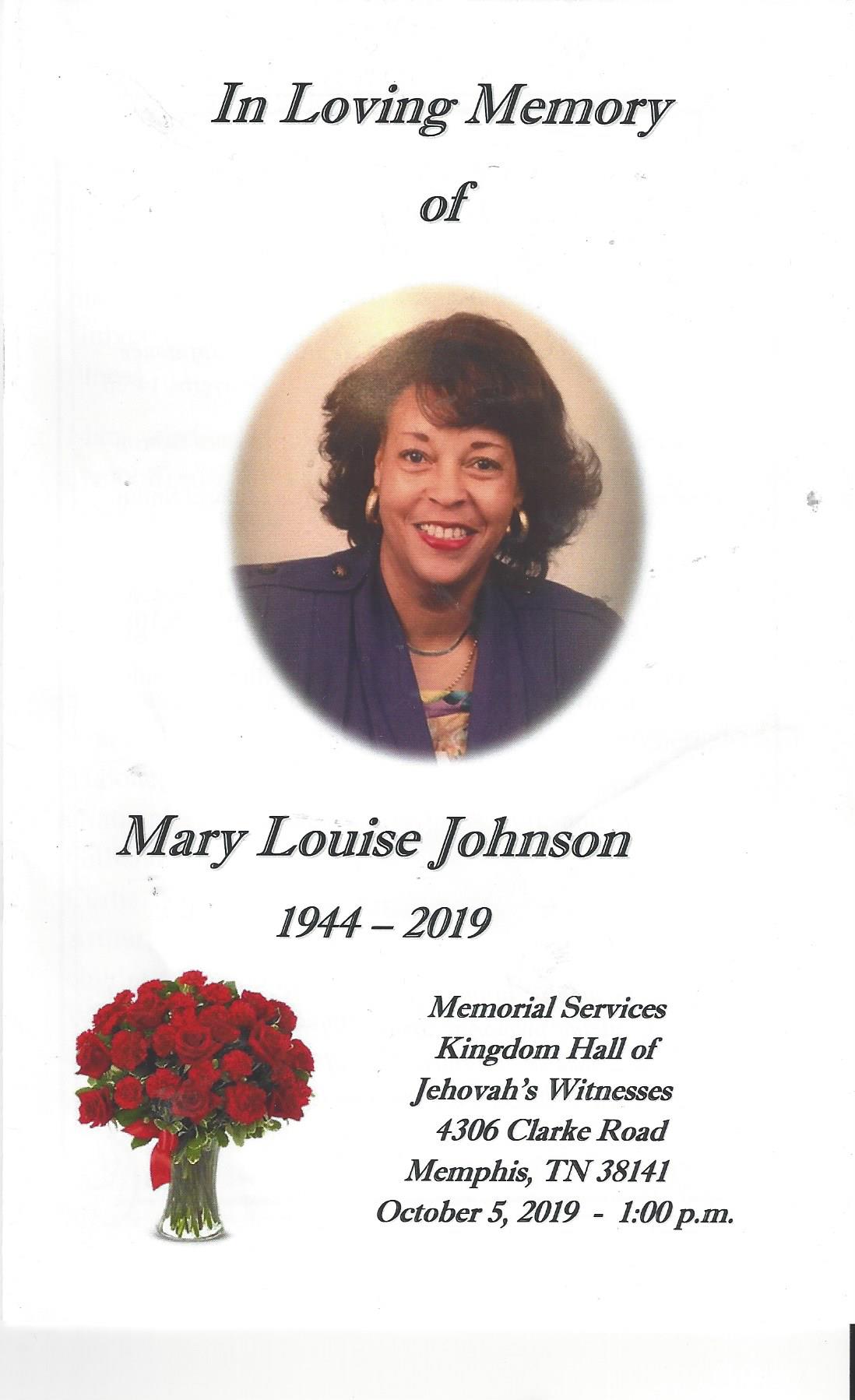 Mary Louise Malone-Johnson