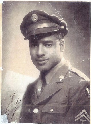 Everett L. Johnson Sr. (World War II Veteran) was the husband of Edna Ruth Guy-Johnson (5th Generation)