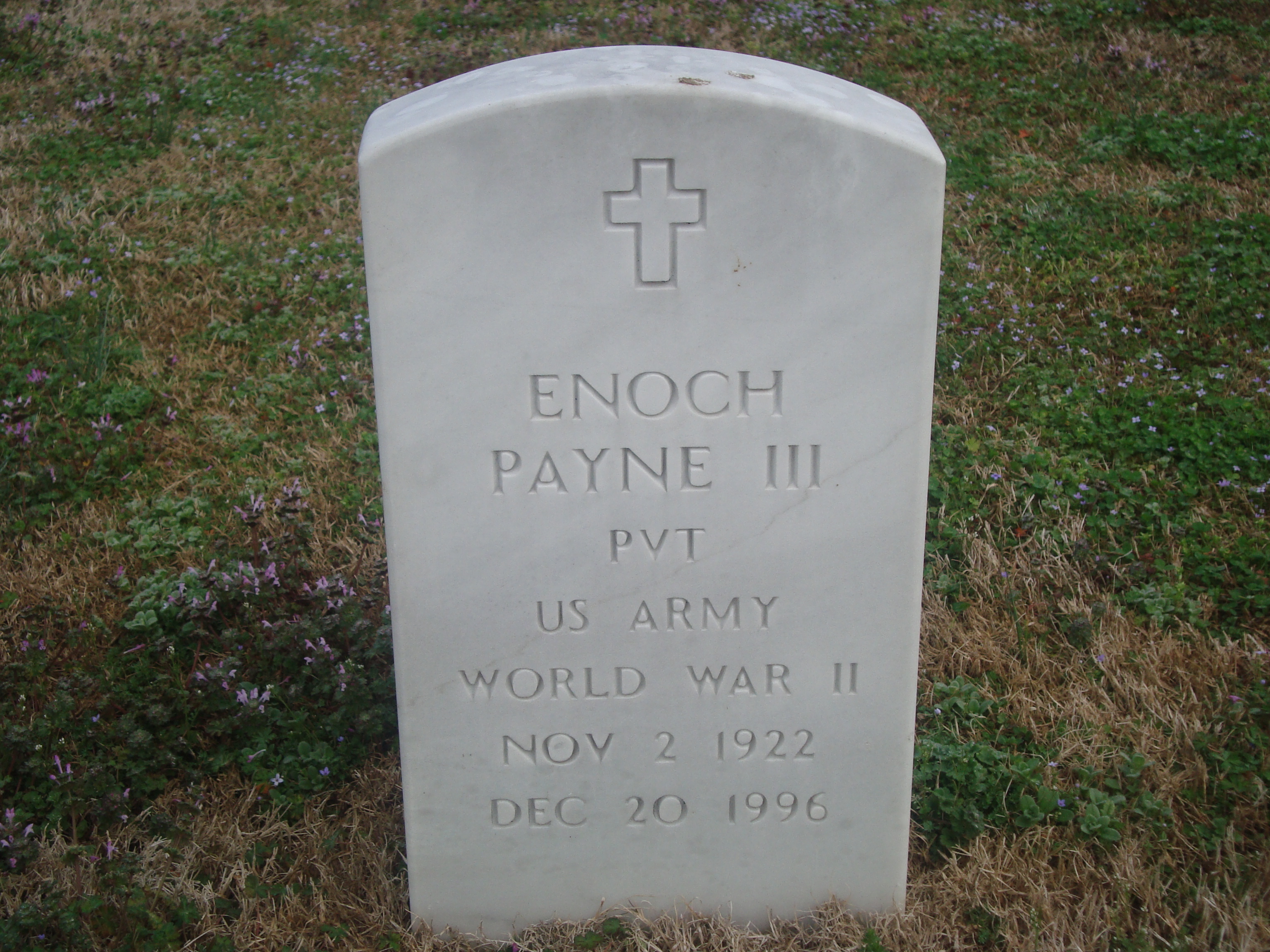 Enoch Payne III (6th Generation)