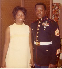 John Henry Guy Jr. (Vietnam War Veteran) (6th Generation) & his wife Rose Guy.