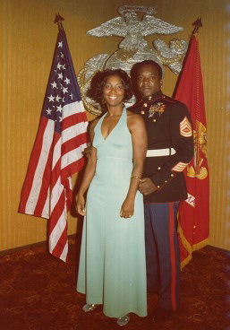 John Henry Guy Jr. (Vietnam War Veteran) (6th Generation) & his wife Rose Guy