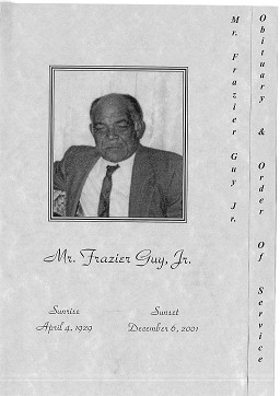 Frazier Guy Jr. (5th Generation)