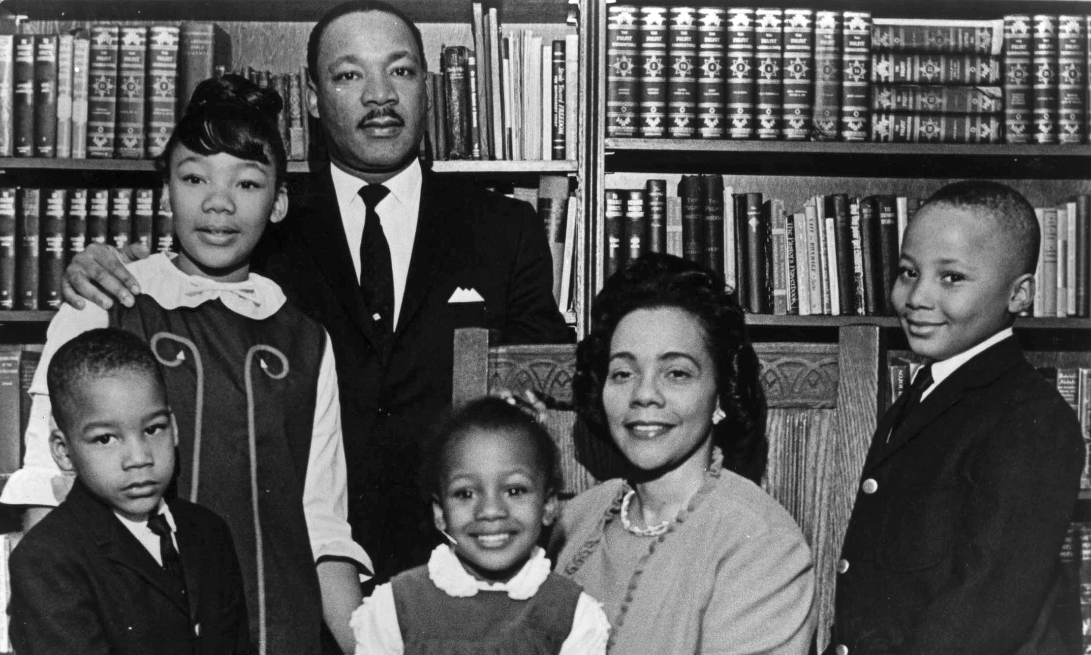 Dr. Martin Luther King Jr & Family